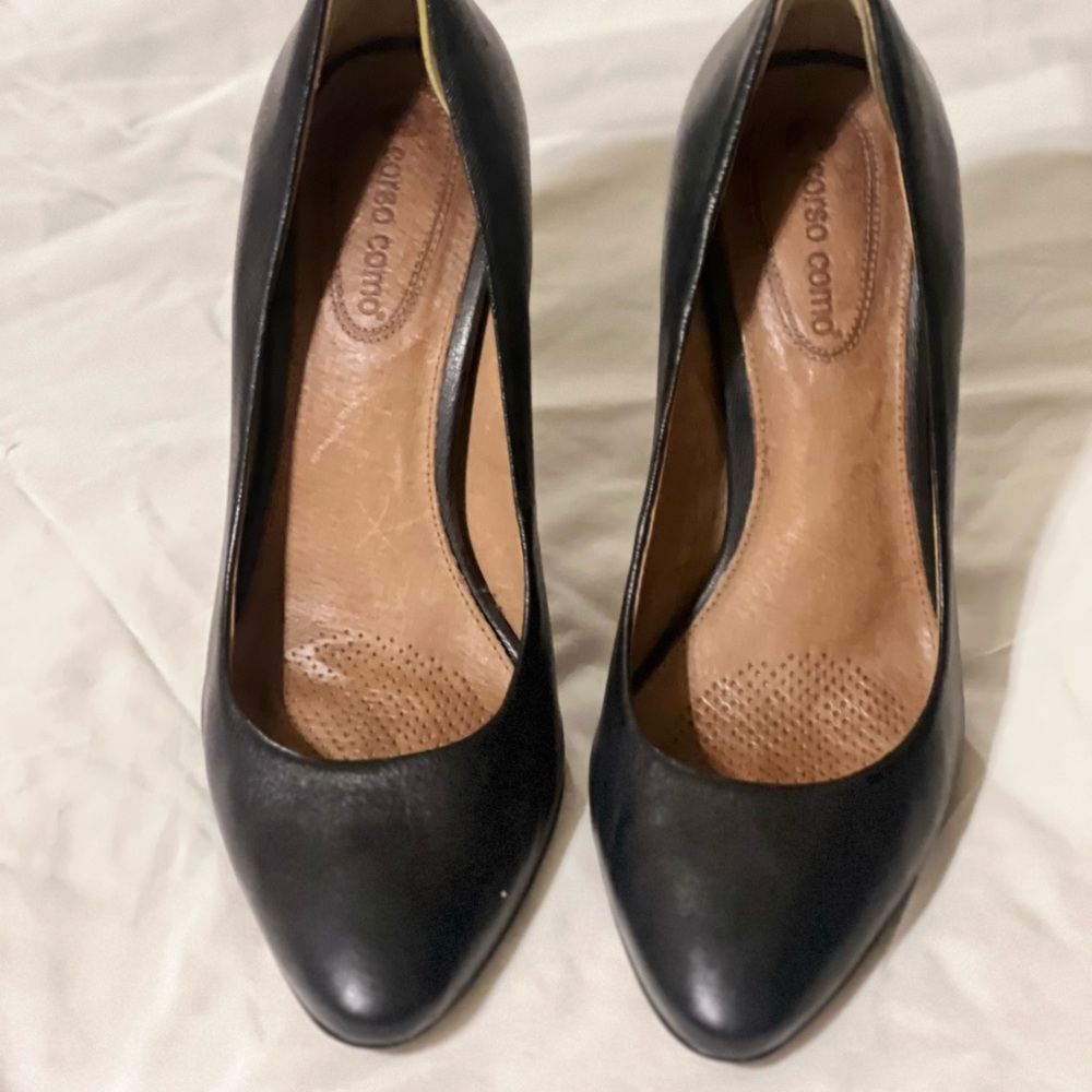 Corso Como Classic Black Heels